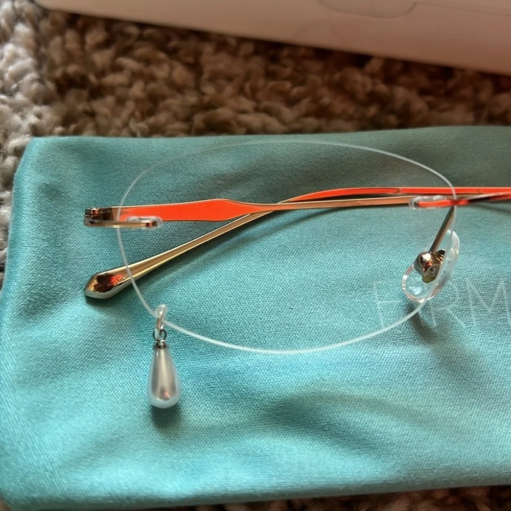 New glasses with charm and embellishments